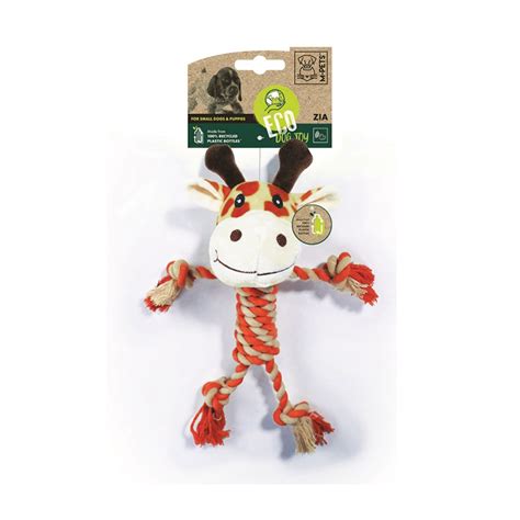 Игрушка Жираф Зия ECO ZIA мягкая для собак 33 см M-PETS – купить за 530 ...