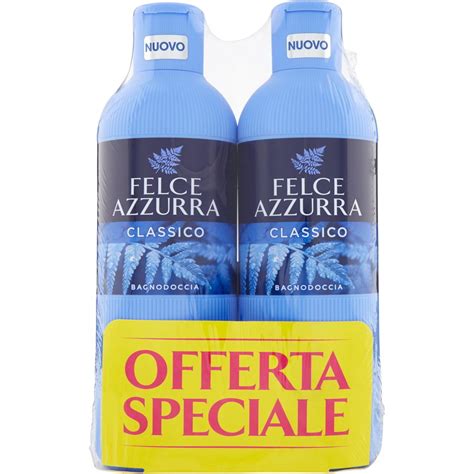 Bagnodoccia Classico FELCE AZZURRA 2 X 650 ML Coop Shop