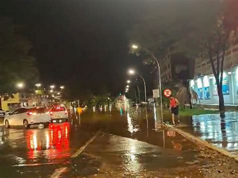 Forte Chuva No Df Causa Alagamentos E Queda De Energia