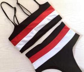 Sexy Swimwear Stripes Bikini Set Swimsuit On Luulla