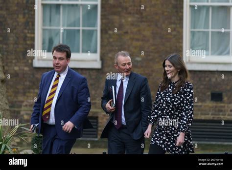 7th February 2023, Downing St, London, UK Cabinet Ministers arrive for ...