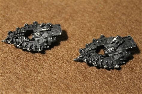 Warhammer Epic 40k Eldar Wave Serpent Tanks X2 Army Ebay