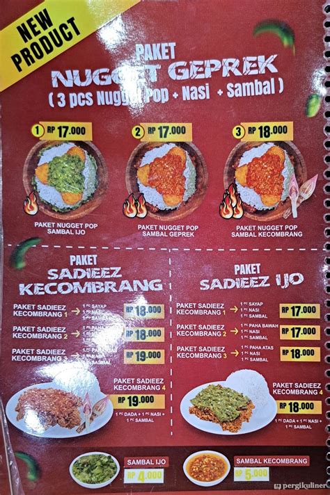 Selalu Diperbarui Menu Sunny Chick Fatmawati