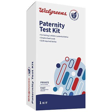 Gender Dna And Parental Home Tests Walgreens