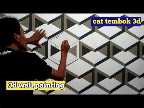 Efek Cat Tembok D Cat Tembok D Ilusi Mural Dinding D D Wall