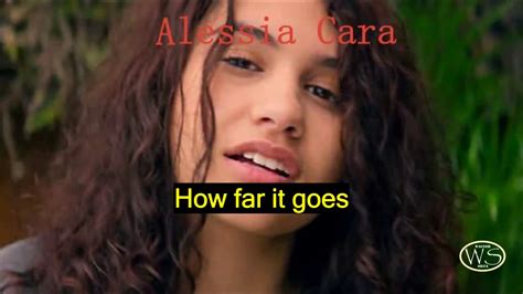 Alessia Cara How Far I ll Go Legenda inglês e Português YouTube