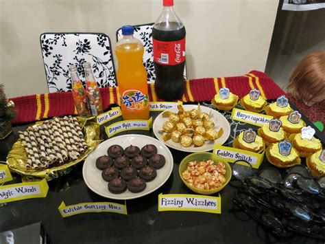 Food For A Harry Potter Party Potter Harry Party Birthday Food Visit Baby - The Art of Images