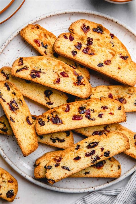 Orange Cranberry Biscotti Veronika S Kitchen