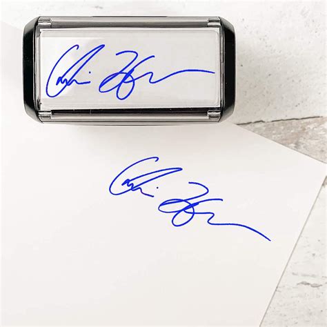 Custom Signature Stamp - Self Inking Personalized Nepal | Ubuy