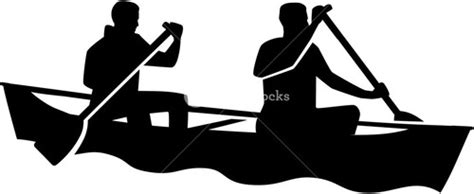 Canoe Paddle Silhouette At Getdrawings Free Download