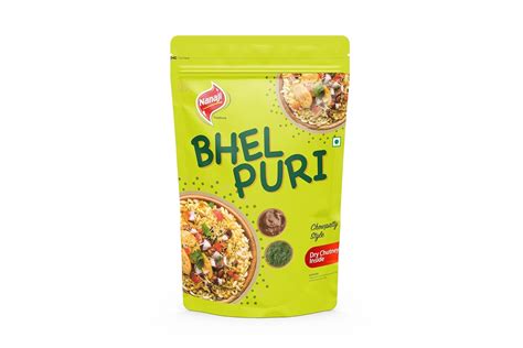 Chowpatty Style Bhelpuritangy And Spicyinstant Mix And Eat Light Snack