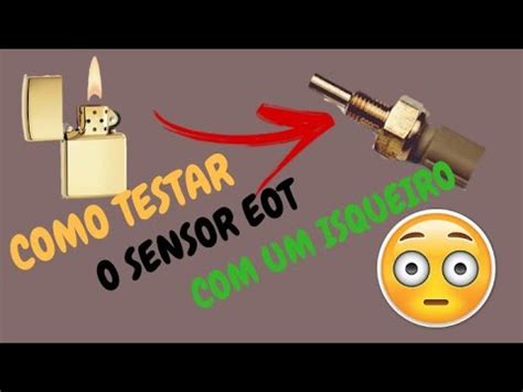 COMO TESTAR O SENSOR EOT SENSOR DE TEMPERATURA DO ÓLEO YouTube