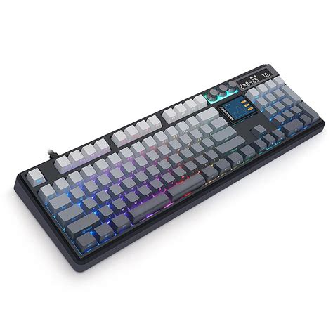 Skyloong Gk Pro Tri Mode Mechanical Keyboard With Dual Screen Display Knobs Hot Swappable