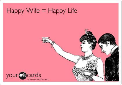 Happy Wife = Happy Life | Funny quotes, Bones funny, Funny