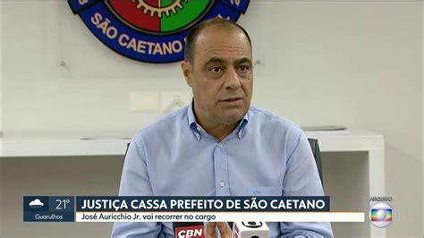 Vídeo Justiça Cassa Prefeito E Vice De São Caetano Do Sul Sp1 G1