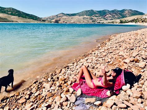 East Canyon Reservoir Lake Reservoir Beach