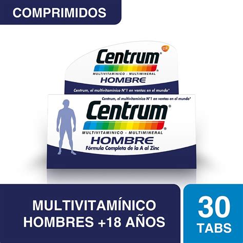 Centrum Hombre Multivitaminico Multimineral Comprimidos