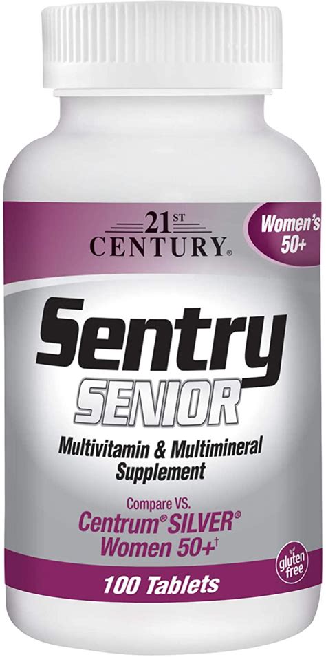 ᐉ Комплекс витаминно-минеральный 21st Century Sentry Senior Women ...