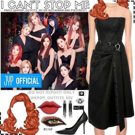 TWICE - I CAN'T STOP ME_INSPIRED OUTFIT 5/5 (@KPOP_OUTFITS_MV ON ...