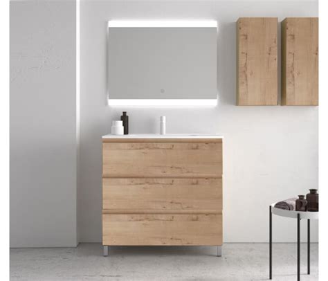 Conjunto mueble de baño de fondo reducido 39 cm de Avila dos Carmen 3