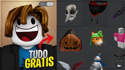 Saiu Pegue Agora Mais De Itens Gr Tis No Roblox Youtube