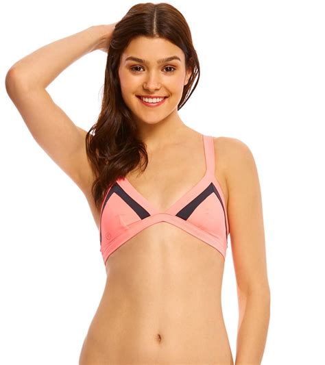 Rip Curl Swimwear Mirage Colorblock Triangle Bikini Top At Swimoutlet