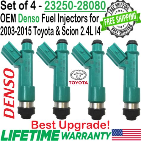 Oem X Denso Best Upgrade Fuel Injectors For Toyota