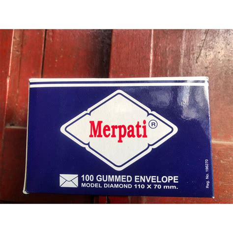 Jual Amplop MERPATI Kecil 110x70mm Amplop Mini 1 Pack Isi 100pcs