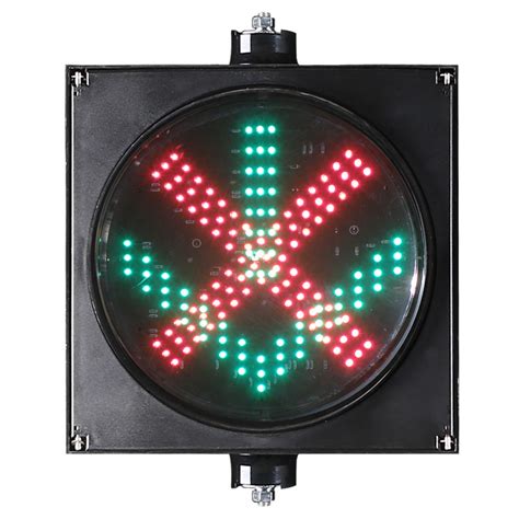 300mm Red Cross Green Arrow In One Unit Signal Light