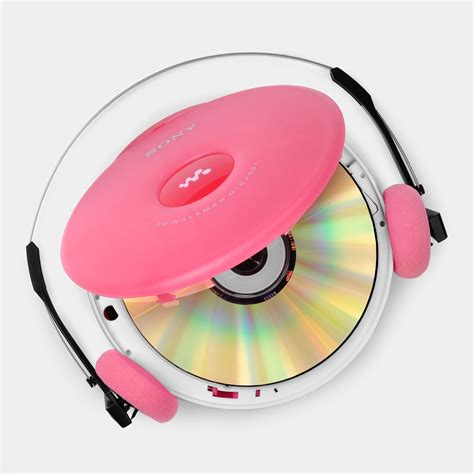 Sony Walkman D-EJ001 Pink Portable CD Player