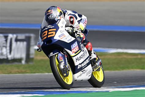 Veijer Pakt Tweede Startpositie Voor Moto Race Maleisi Masia Pakt Pole