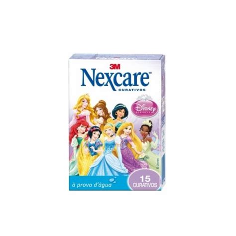 Curativo Infantil Nexcare Prova D Gua Princesas Unidades