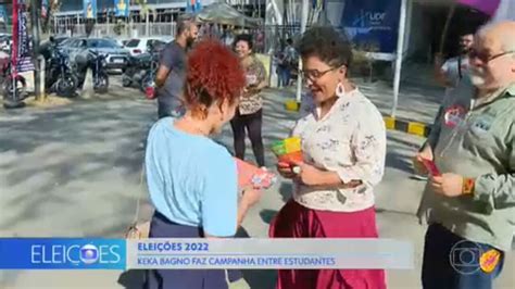 Vídeo Eleições 2022 Keka Bagno Psol faz campanha entre estudantes