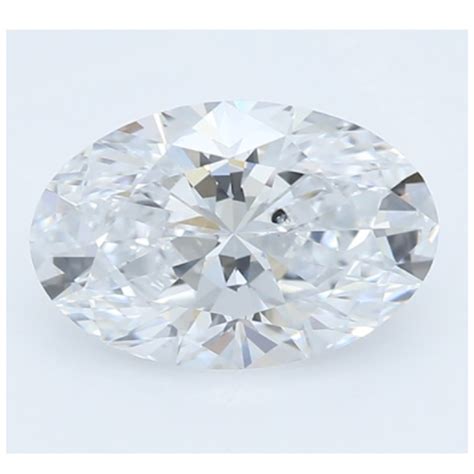 Oval 1 07ct G SI1 IGI Certified Lab Grown Diamond Golden Creations