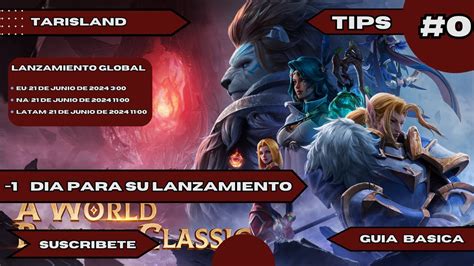 Tarisland Rage Of The Dragon Hora Apertura LATAM 21 Jun 12 00 UTC