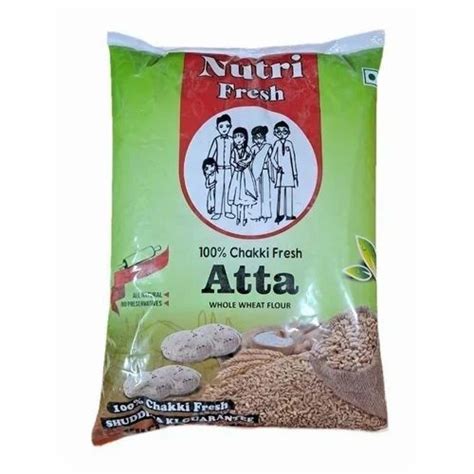 Kg Nutri Fresh Whole Wheat Flour Packaging Type Packet At Rs Bag