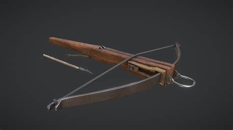 Crossbow 3d Model By Savages3ntinel [4e8168a] Sketchfab