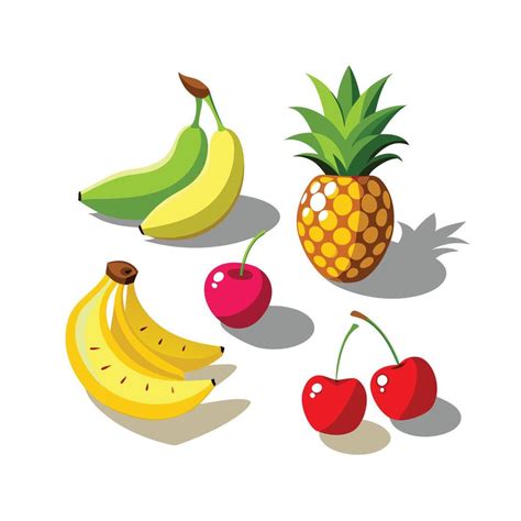 Realistic Fruits Illustration Concepts 47219619 Vector Art at Vecteezy