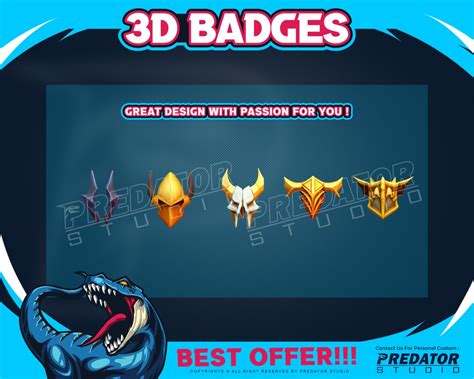 Twitch Sub Badges Cool Sub Badges Sub Badges Twitch Fast Etsy