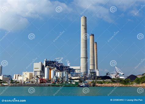 Coal Fired Electric Power Plant Stock Photography - Image: 22582492