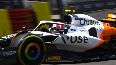 2023 Monaco GP FP1 First Look At McLarens Special Triple Crown