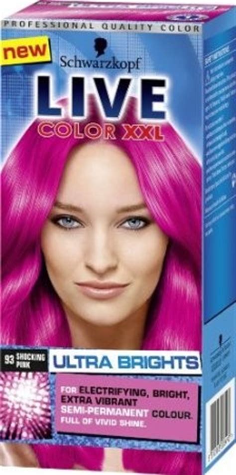 SCHWARZKOPF LIVE COLOR XXL ULTRA BRIGHTS HAIR DYE SEMI PERMANENT