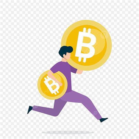 Cryptocurrency Bitcoins Vector Design Images Run With Bitcoin