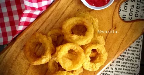 Resep Onion Ring Oleh Josephine Octora Wanda Cookpad