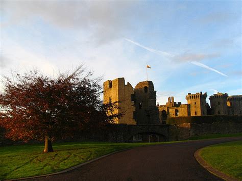 Raglan Castle Garden