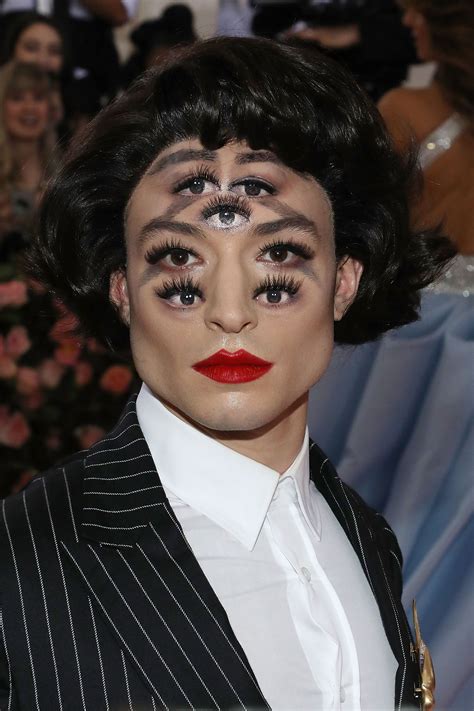 Ezra Miller Should Be Renamed Extra Miller After His Met Gala Makeup