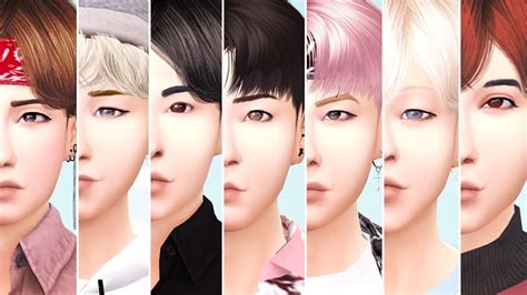 Bts sims 4 cc hair - hostfly