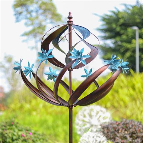 Amazon WinWindSpinner Outdoor Metal Wind Spinners For Yard Garden