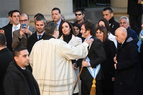 Javier Milei Asisti A Su Primer Tedeum Como Presidente Por El Festejo