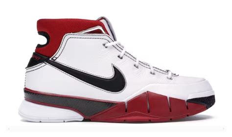 Nike Kobe 1 Protro White Black Red (All-Star)